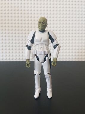 2005 / 2007 LFL Hasbro Star Wars - Stormtrooper Mouse 3.5" Action Figure - 30th